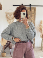 Pull Maëlle – Gris chiné