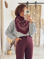 Pull Maëlle – Gris chiné