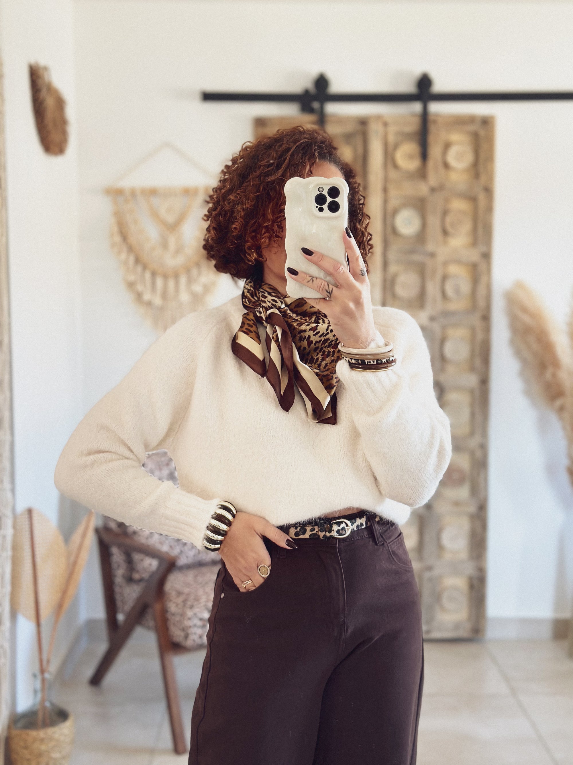 Pull Maïa – Beige