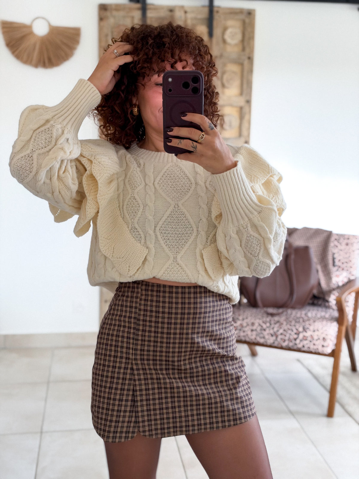 Pull Isadora - Ecru