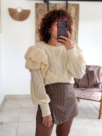 Pull Isadora - Ecru