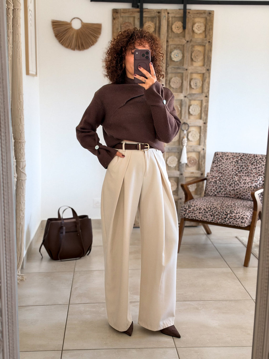 Pull Lova – Chocolat