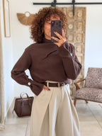 Pull Lova – Chocolat