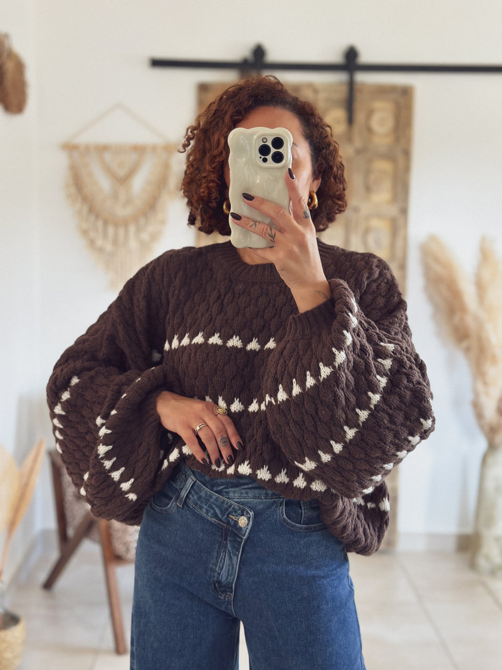 Pull Aléna – Maille Chocolat