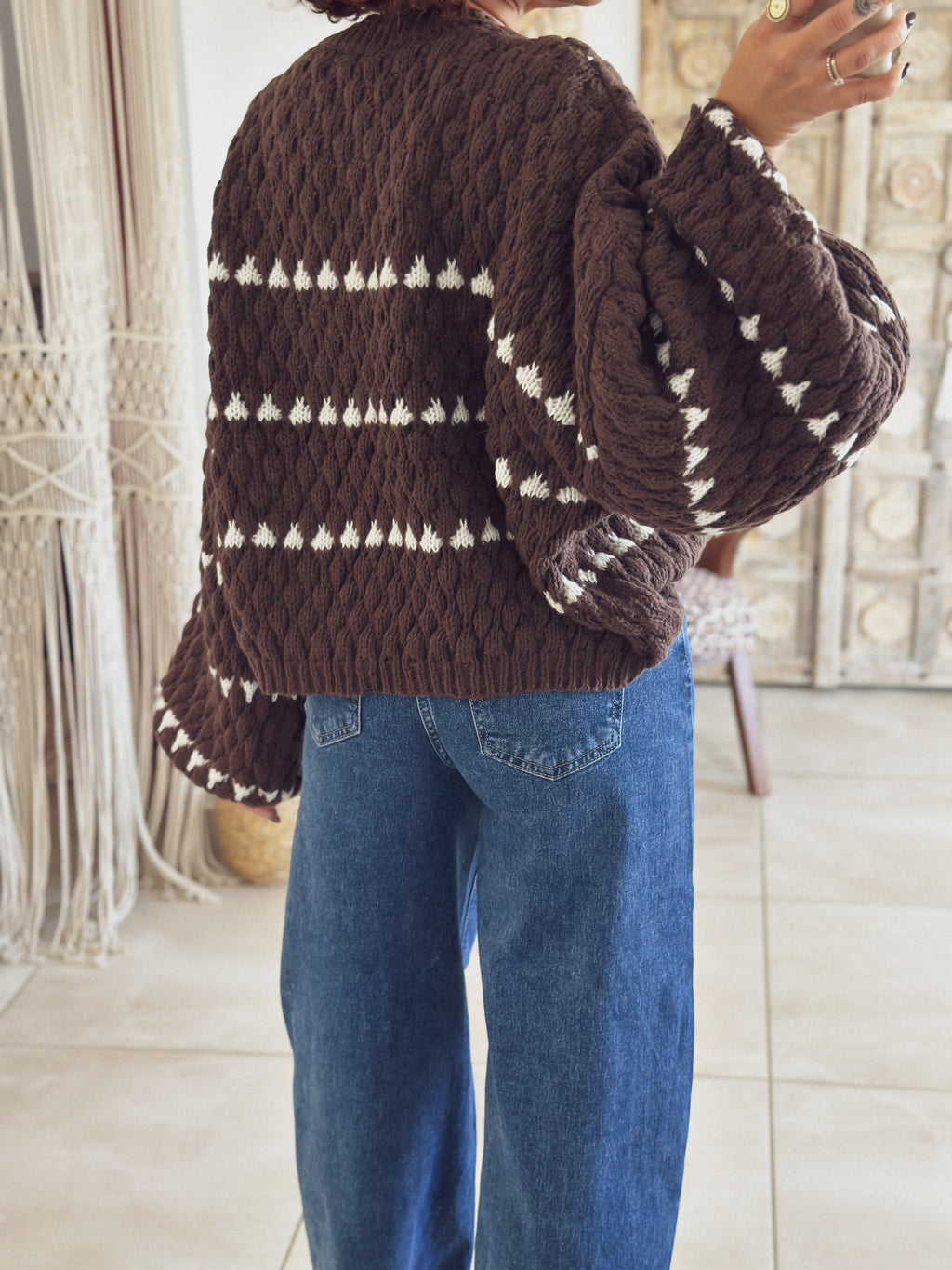 Pull Aléna – Maille Chocolat