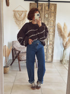 Pull Aléna – Maille Chocolat