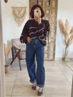 Pull Aléna – Maille Chocolat