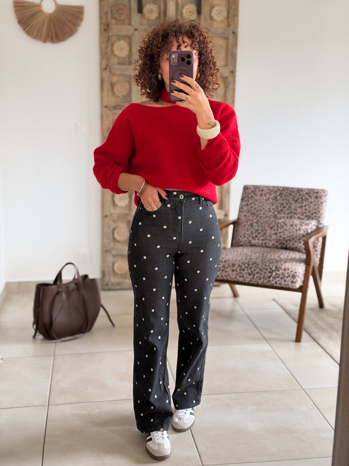 Pull Rosalie - Rouge
