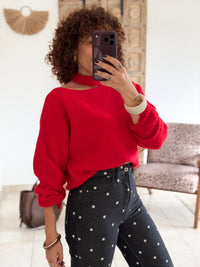 Pull Rosalie - Rouge