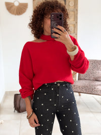 Pull Rosalie - Rouge