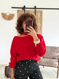 Pull Rosalie - Rouge