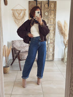 Pull Sélène – Col roulé Écru