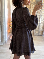 Robe Arielle - Chocolat à Strass