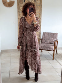 Robe Bambi - Longue chocolat