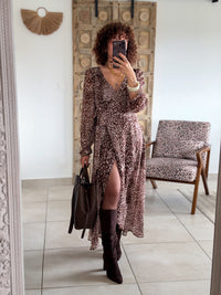 Robe Bambi - Longue chocolat