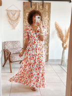 Robe Blake - Longue fleurie