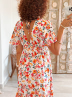 Robe Blake - Longue fleurie