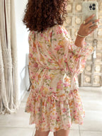 Robe Esmeralda - fleurie