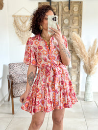 Robe Penelope - Imprimé multicouleur