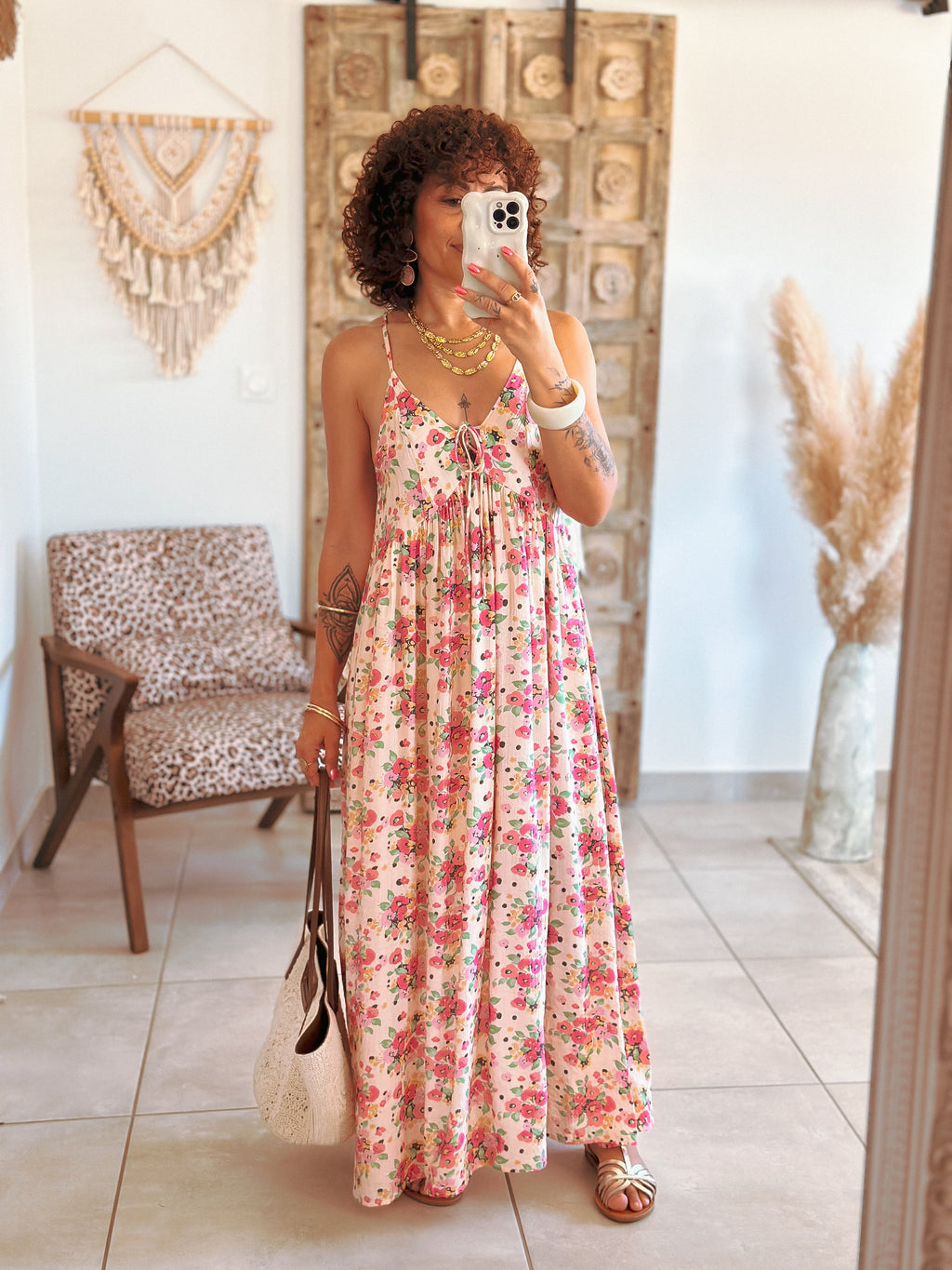 Robe Gina - Imprimé fleuri
