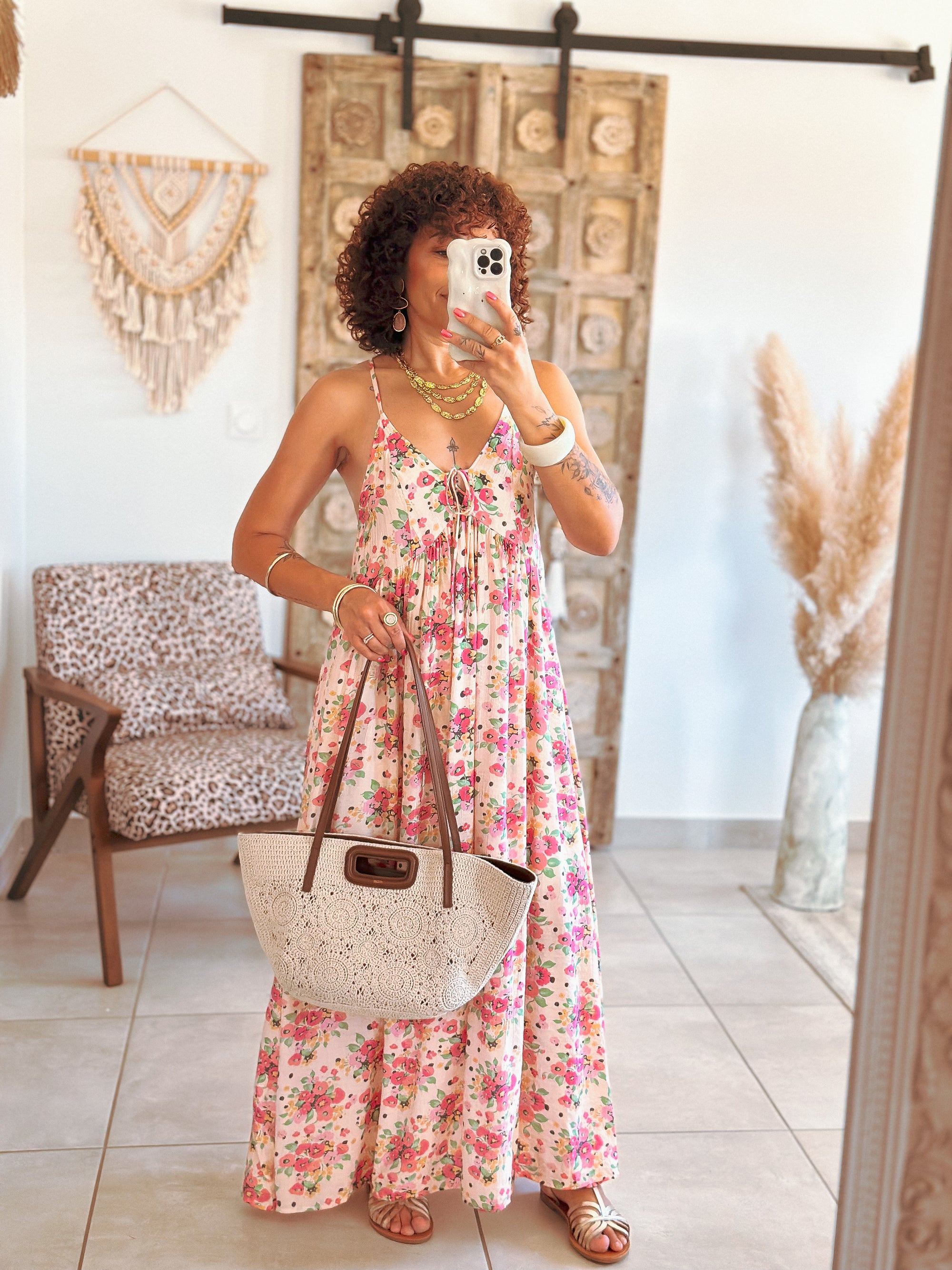 Robe Gina - Imprimé fleuri