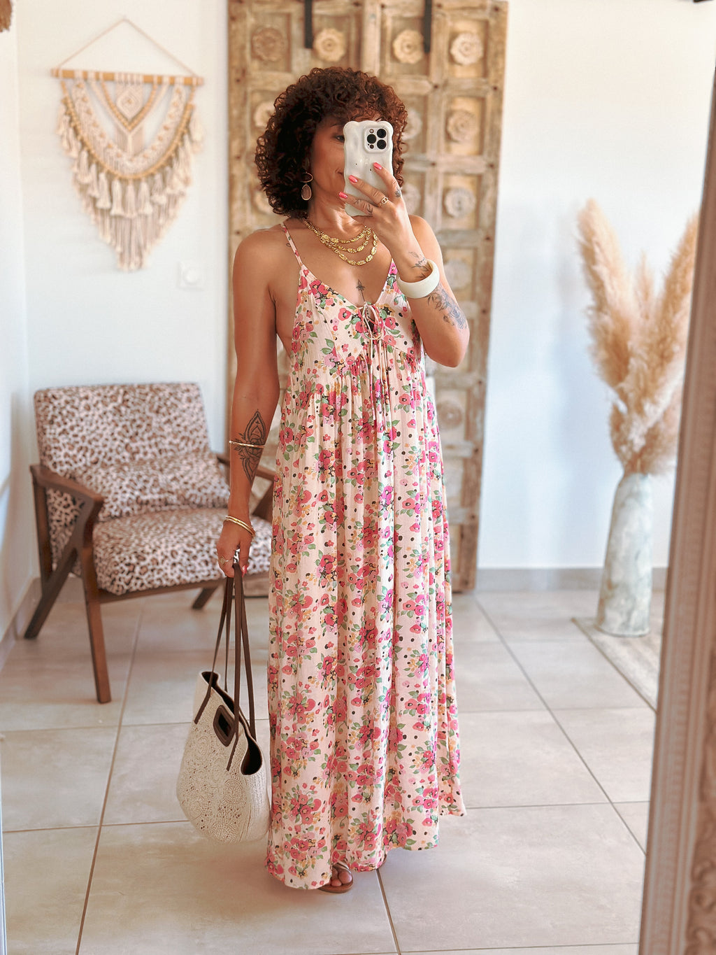 Robe Gina - Imprimé fleuri