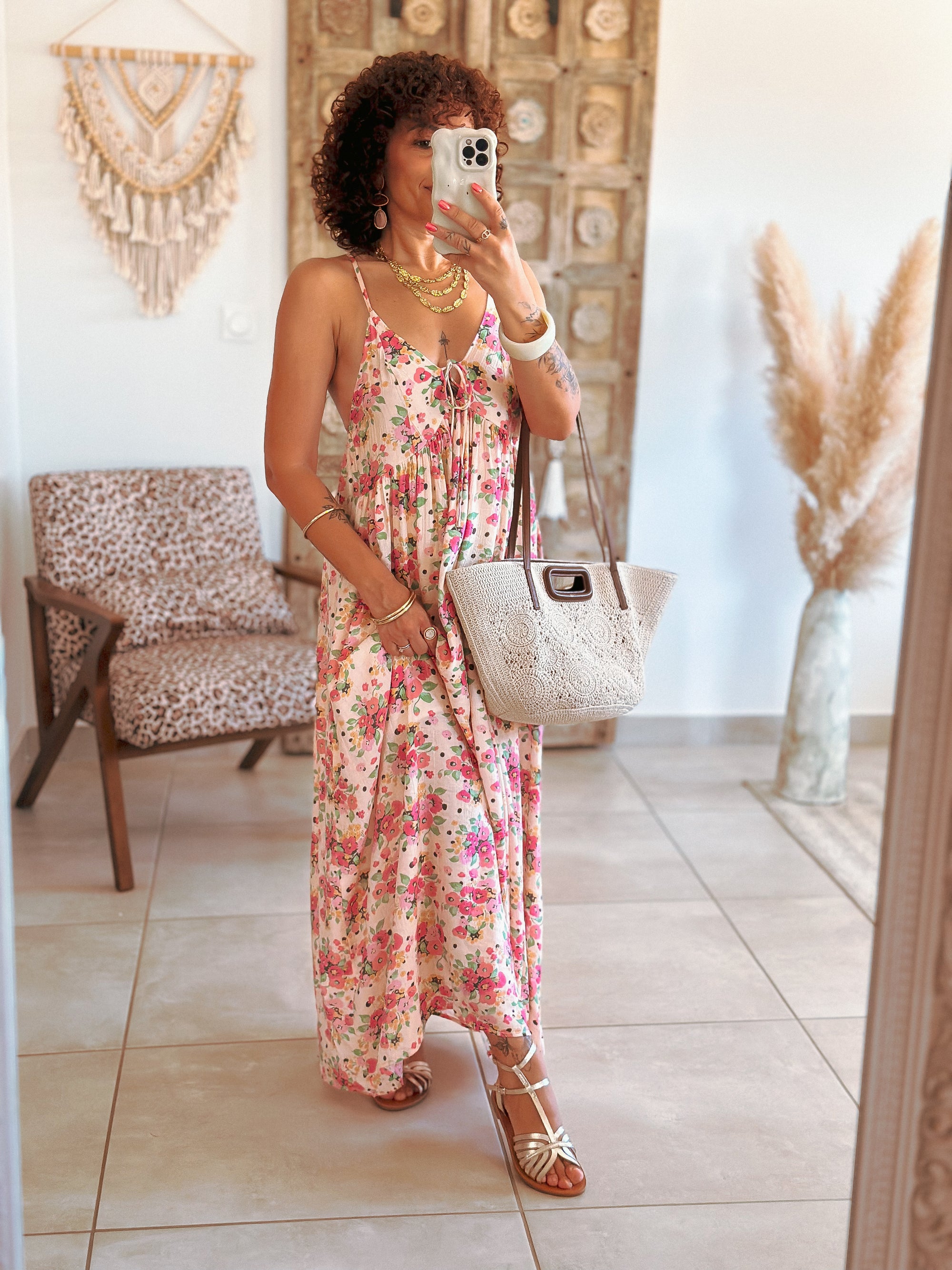 Robe Gina - Imprimé fleuri