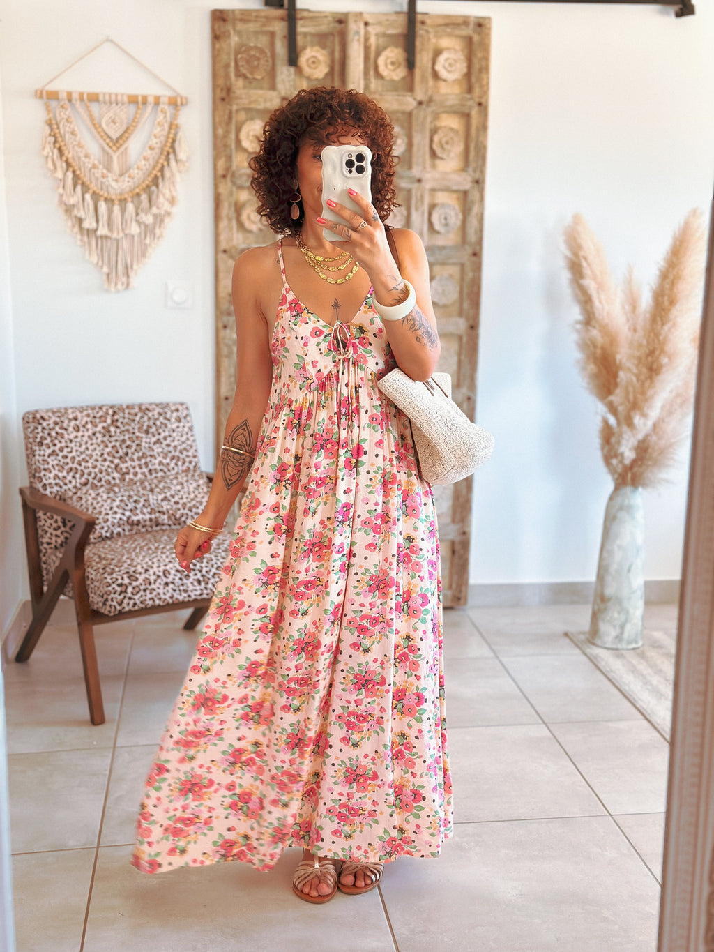 Robe Gina - Imprimé fleuri