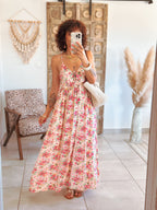 Robe Gina - Imprimé fleuri