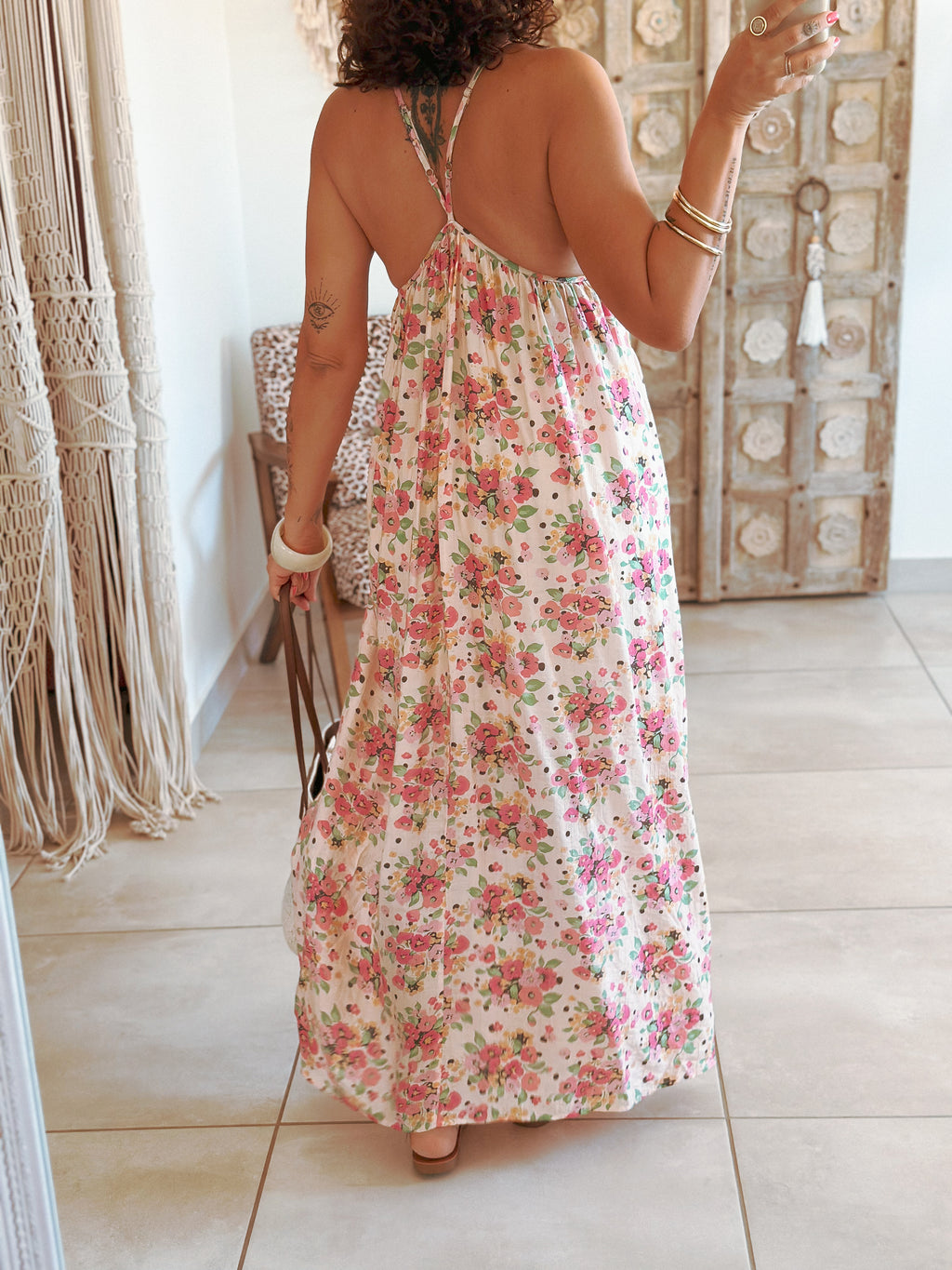 Robe Gina - Imprimé fleuri
