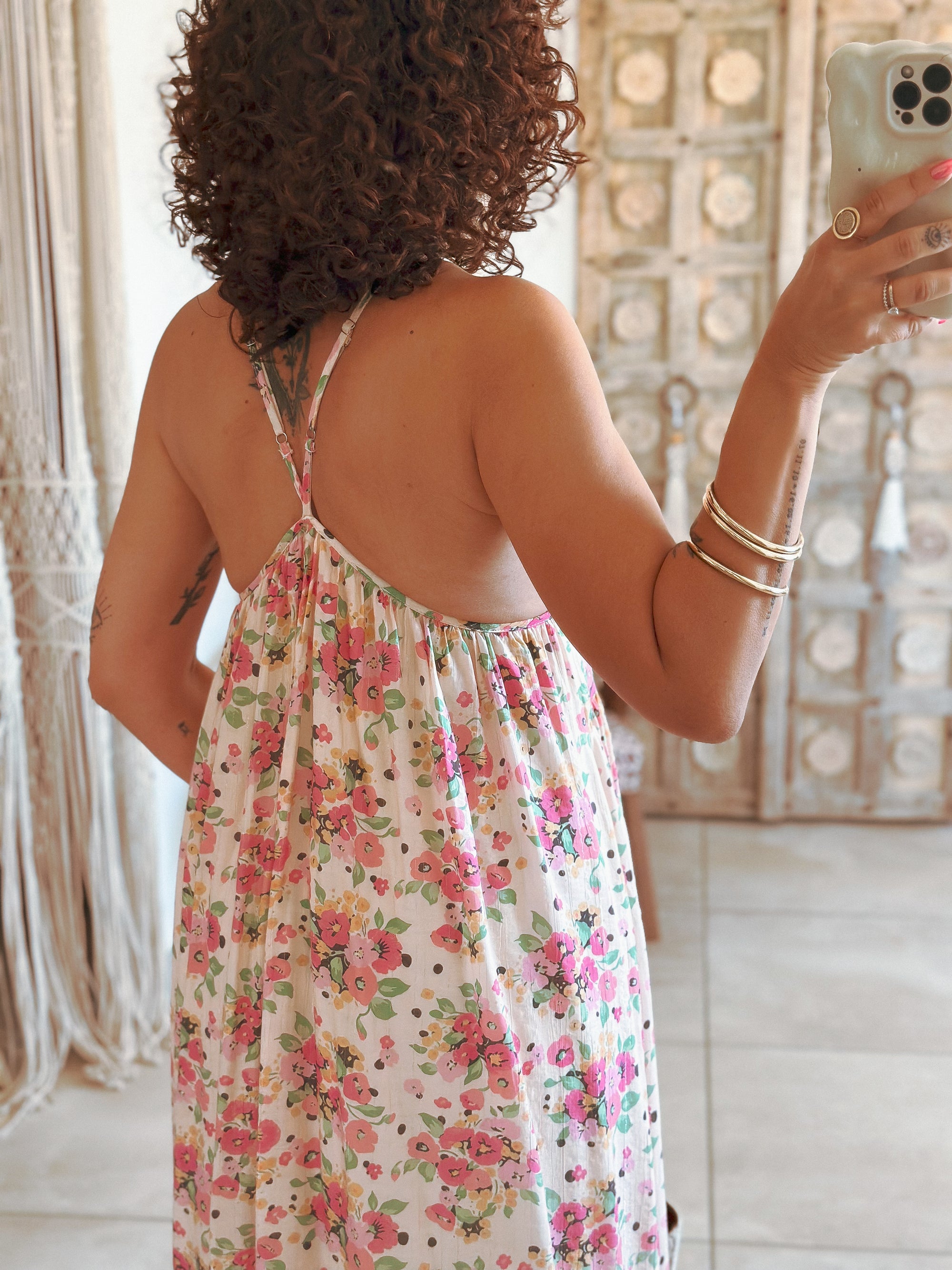 Robe Gina - Imprimé fleuri