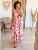 Robe Kelly - Longue fleurie