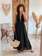 Robe Cara - Longue noire