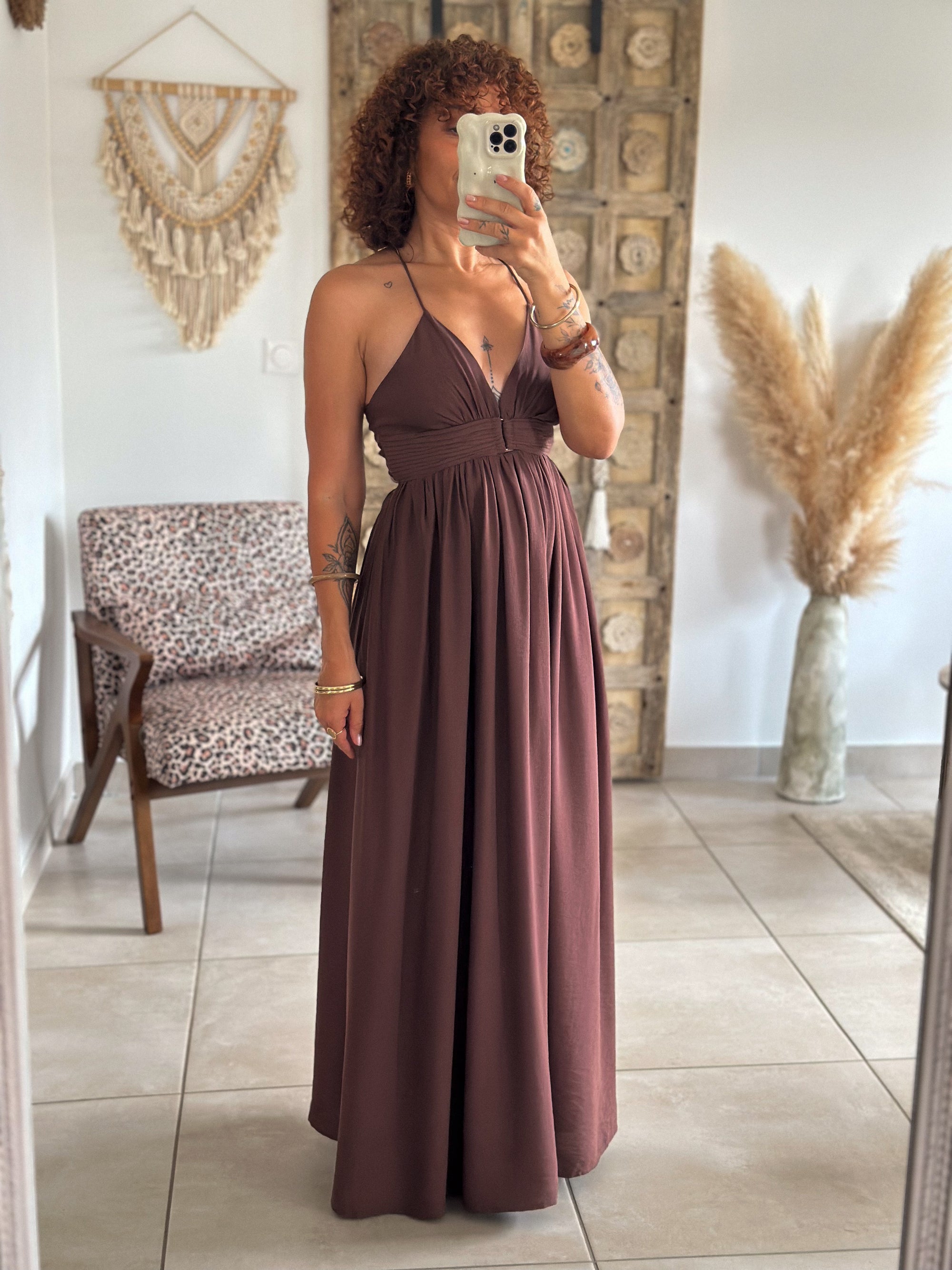 Robe Maguelone - Chocolat