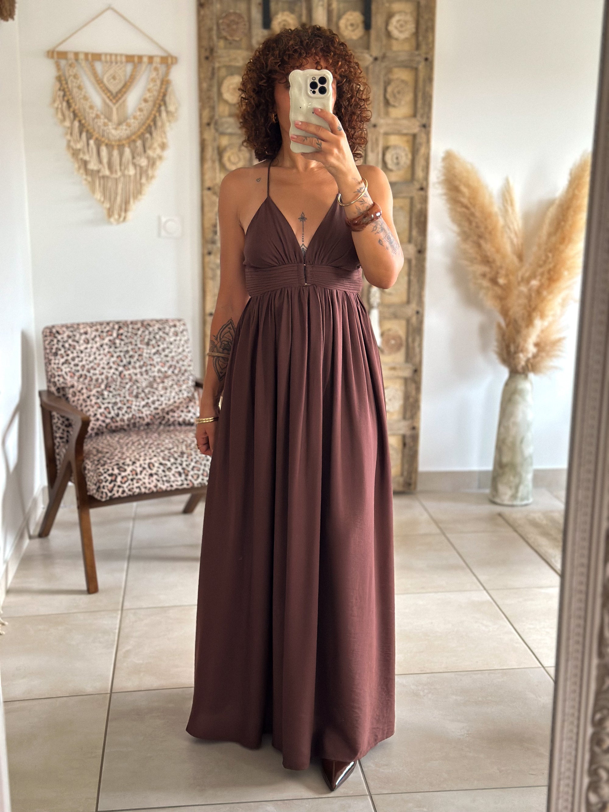 Robe Maguelone - Chocolat