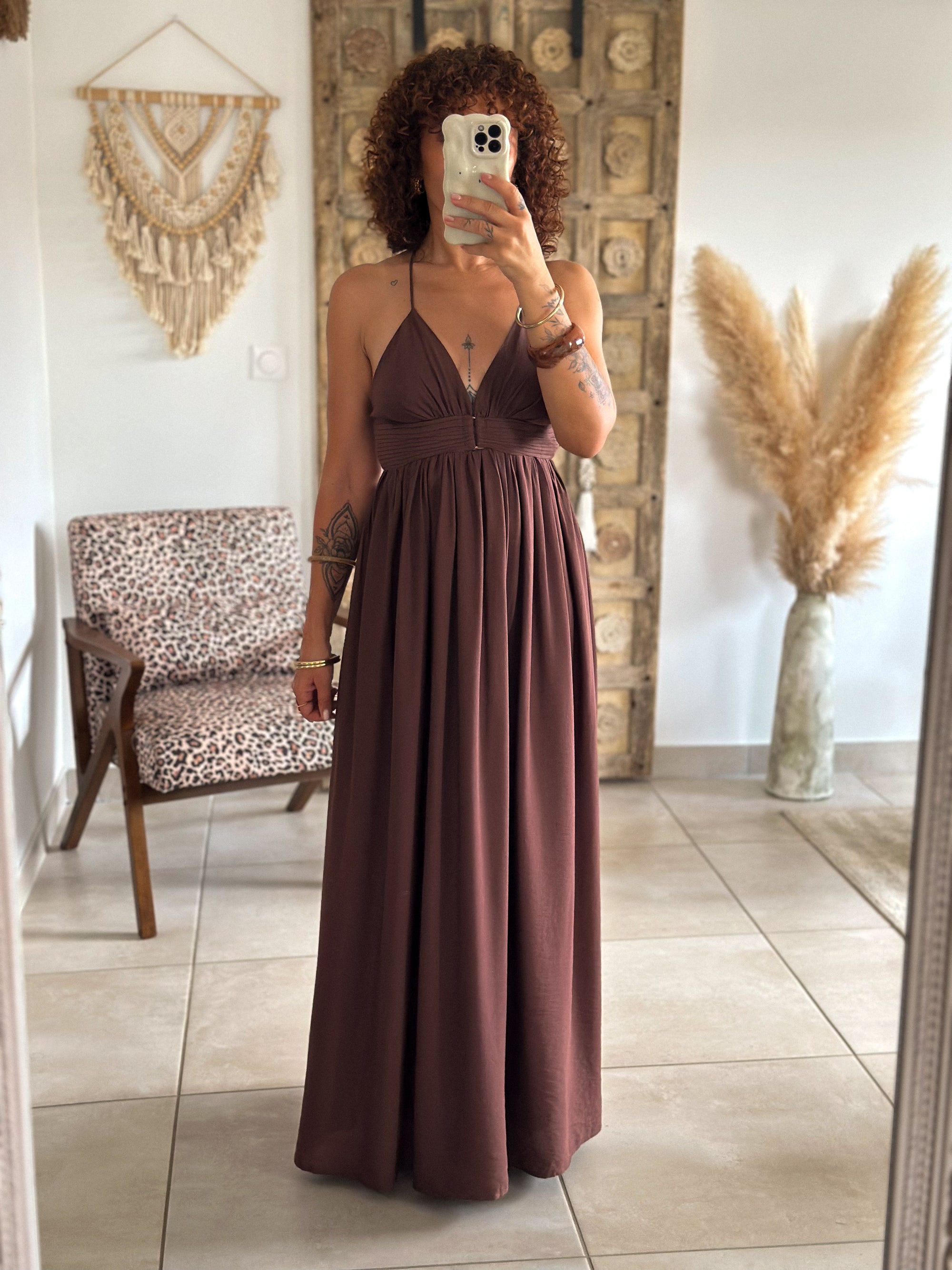 Robe Maguelone - Chocolat