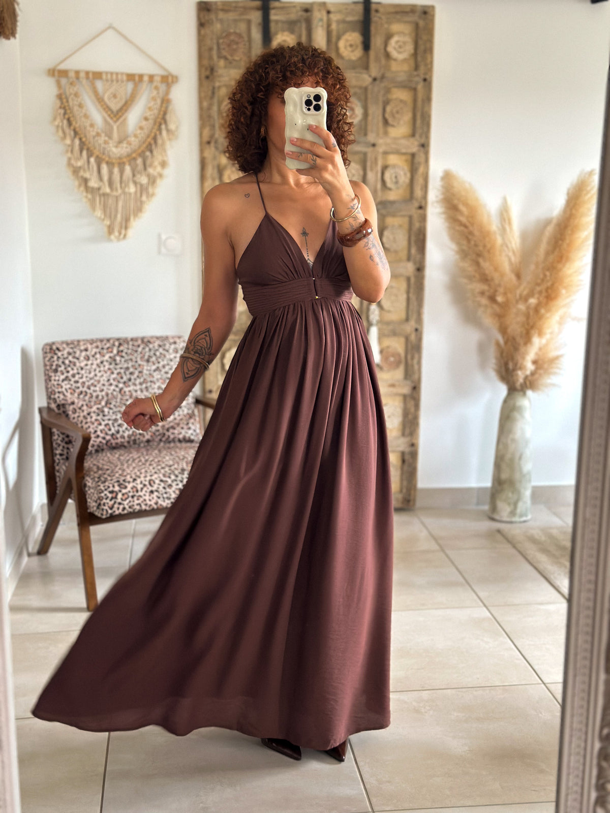 Robe Maguelone - Chocolat