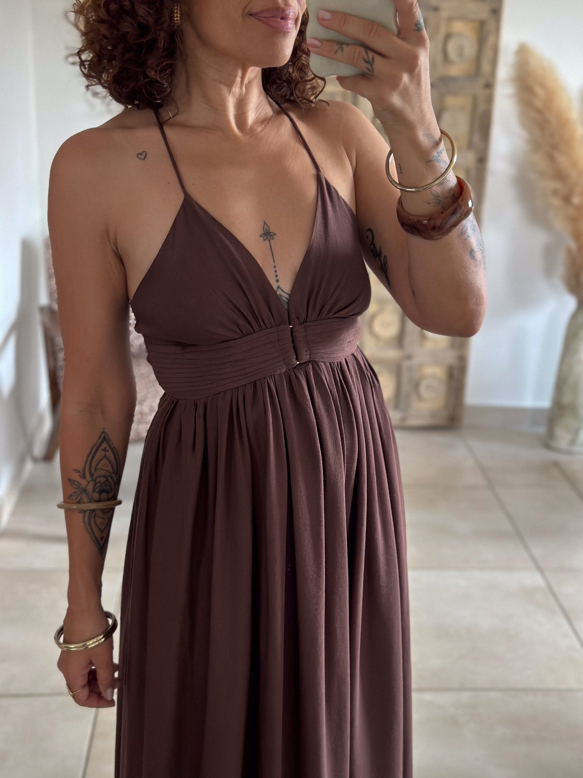Robe Maguelone - Chocolat