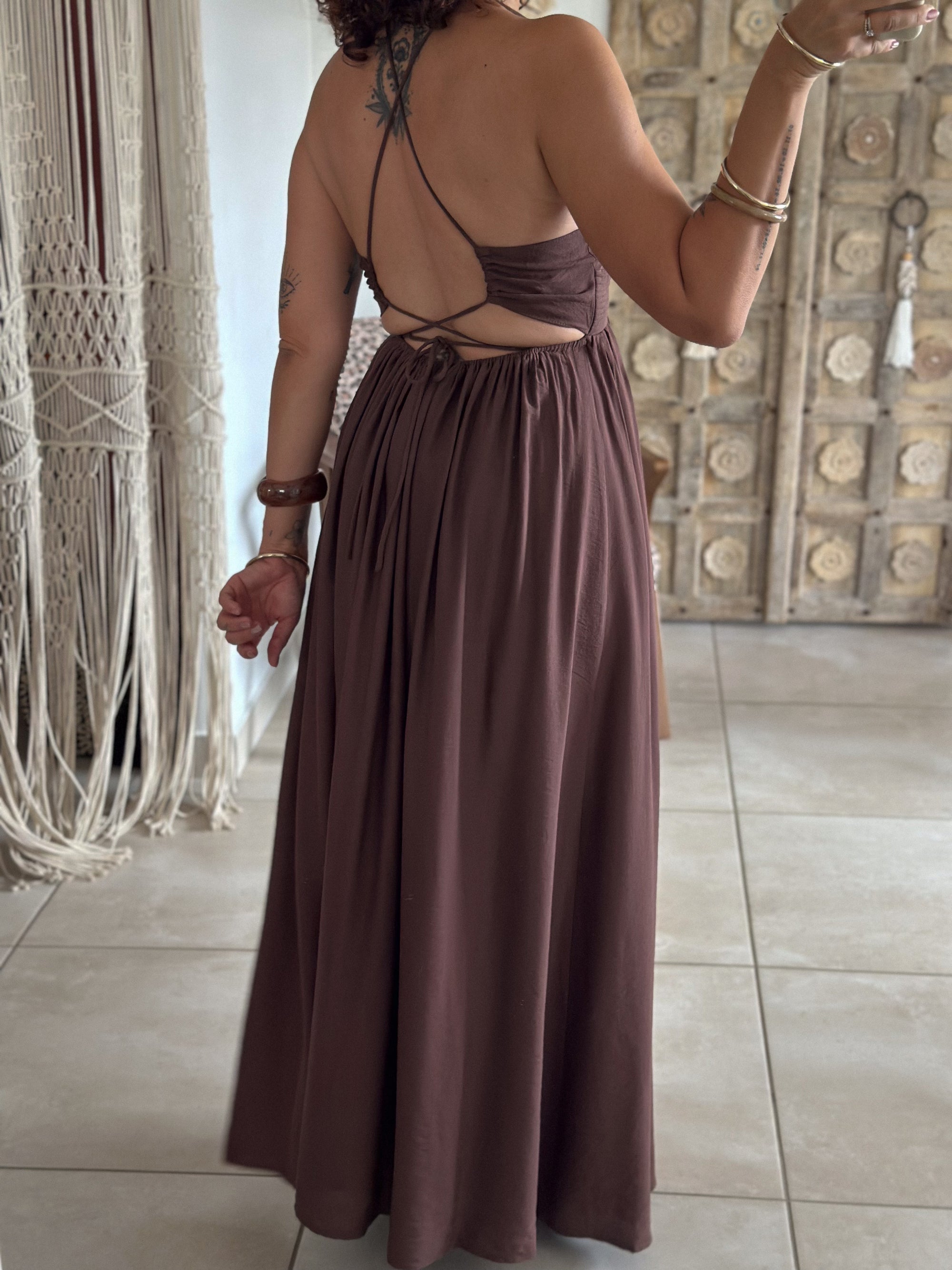 Robe Maguelone - Chocolat