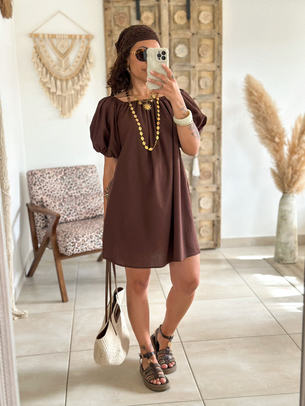 Robe Lorene - Lin Chocolat