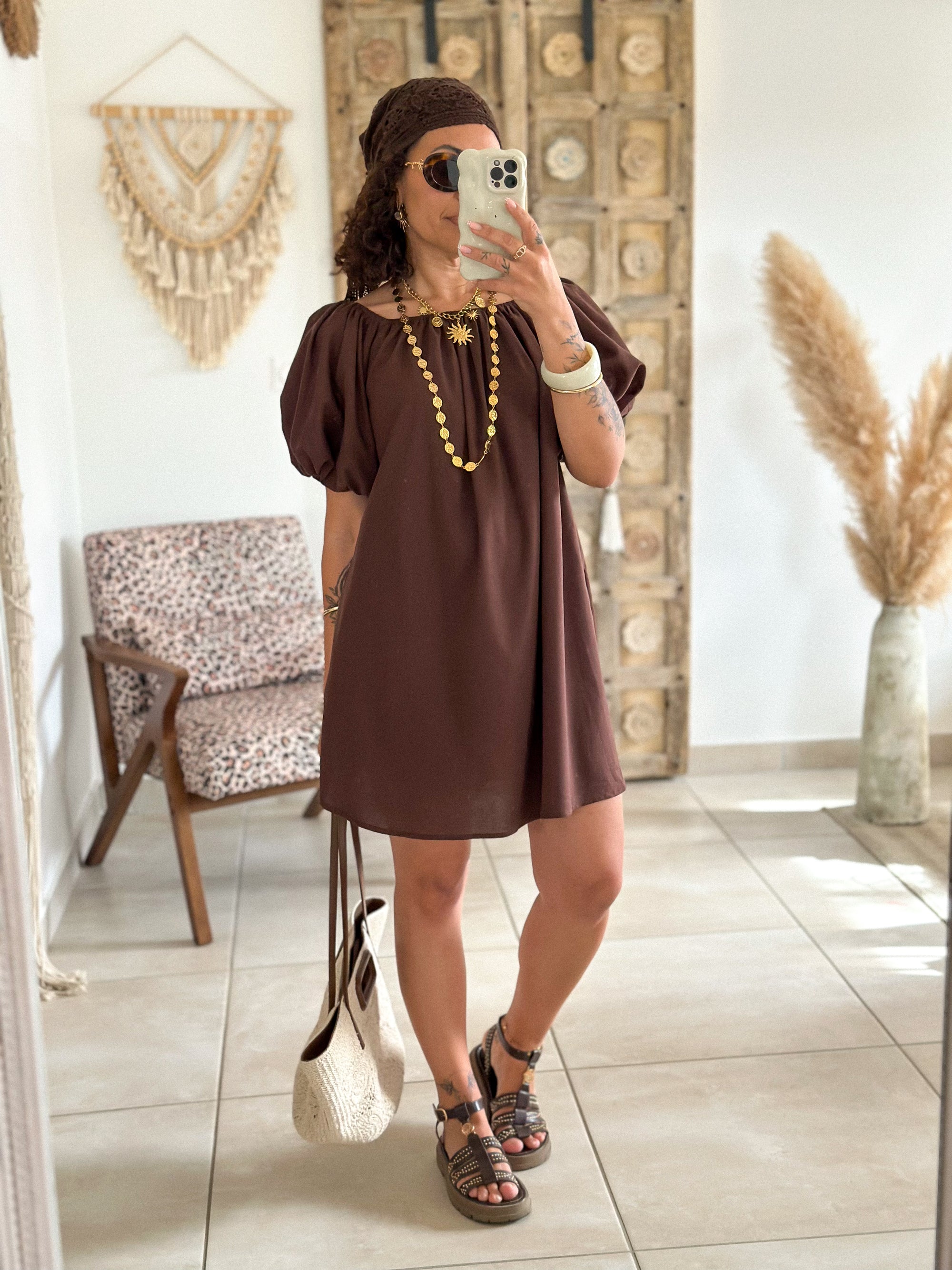 Robe Lorene - Lin Chocolat