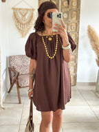 Robe Lorene - Lin Chocolat