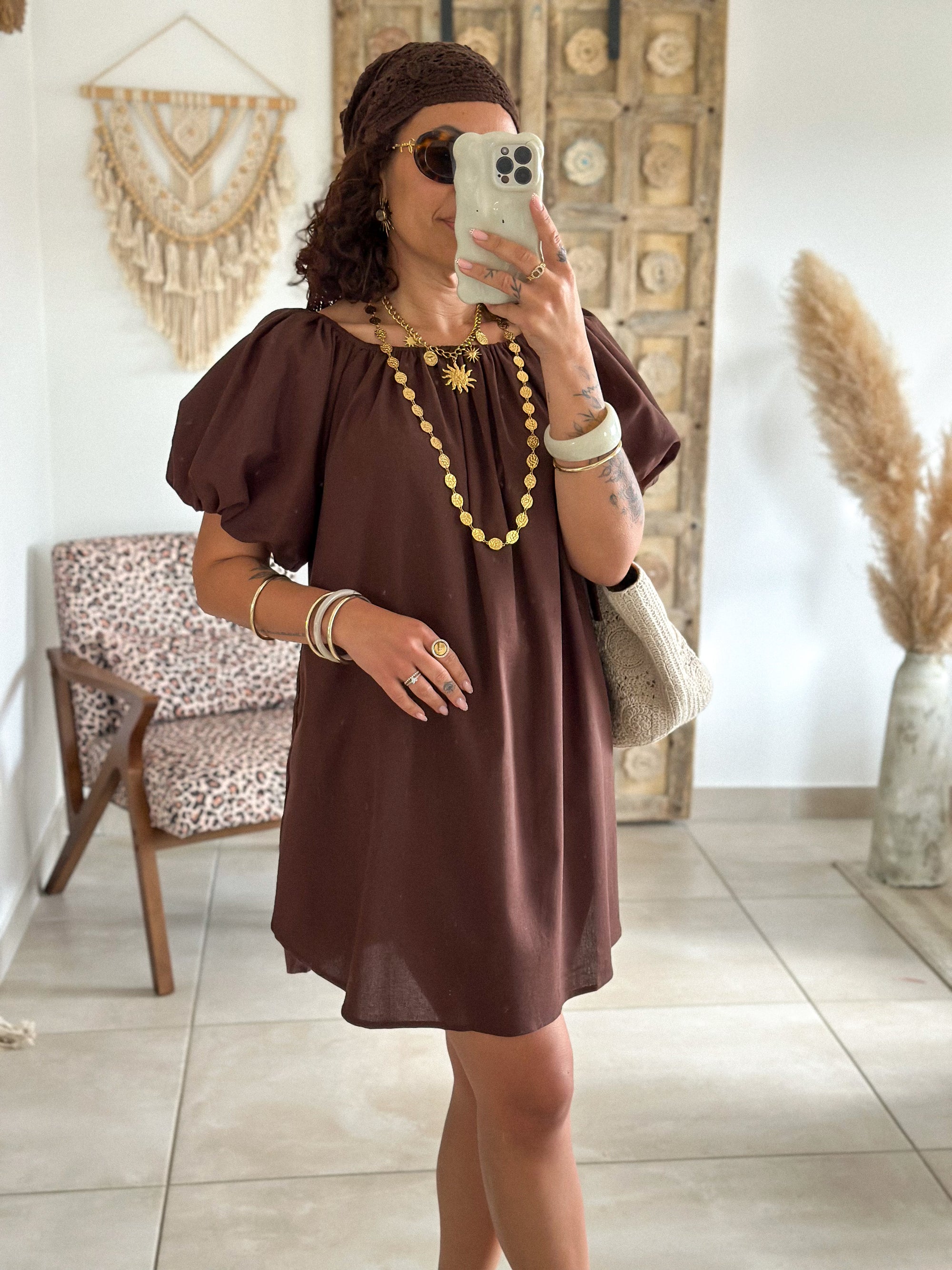 Robe Lorene - Lin Chocolat