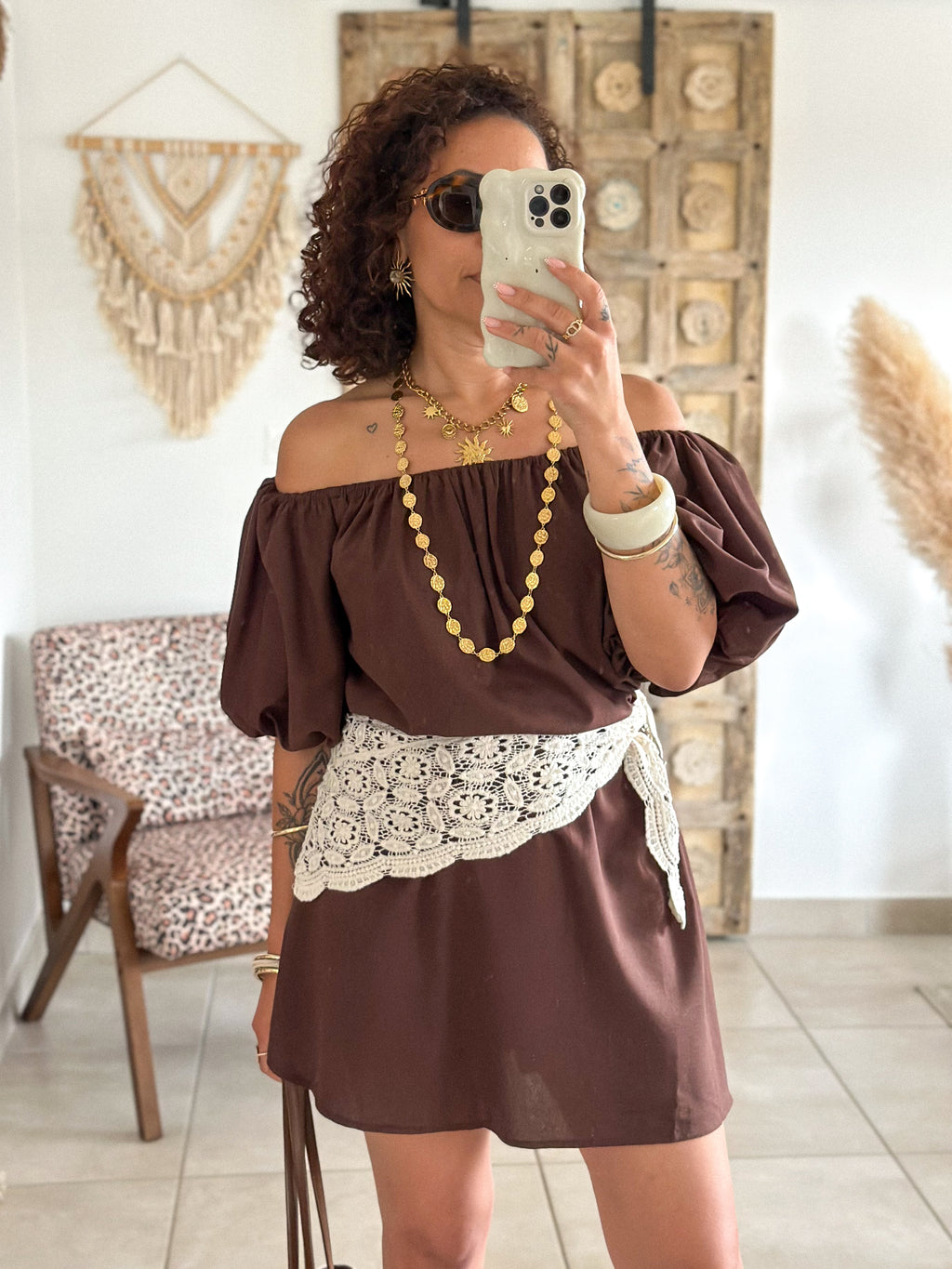 Robe Lorene - Lin Chocolat