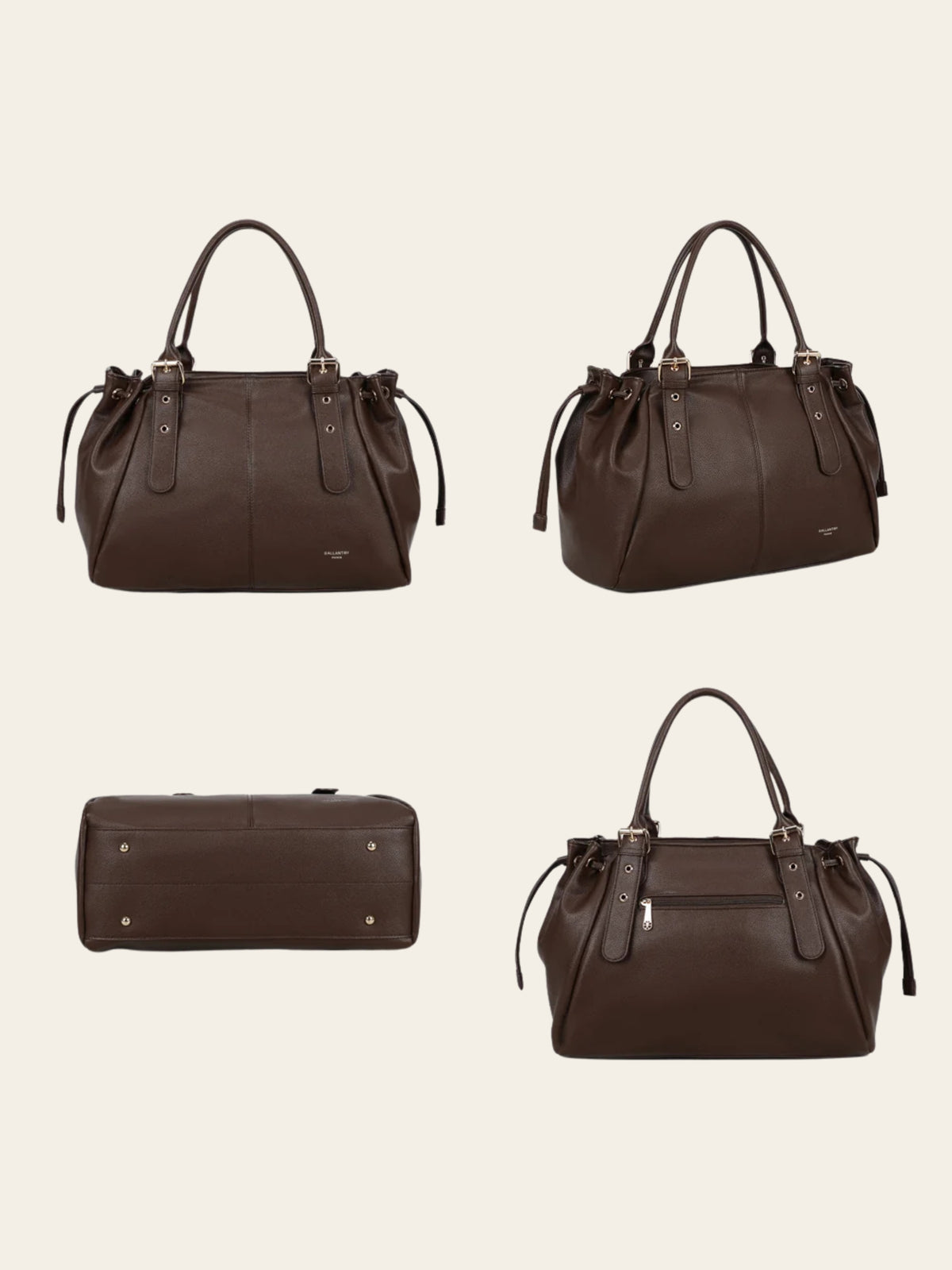 Alma Tote Bag - Brown