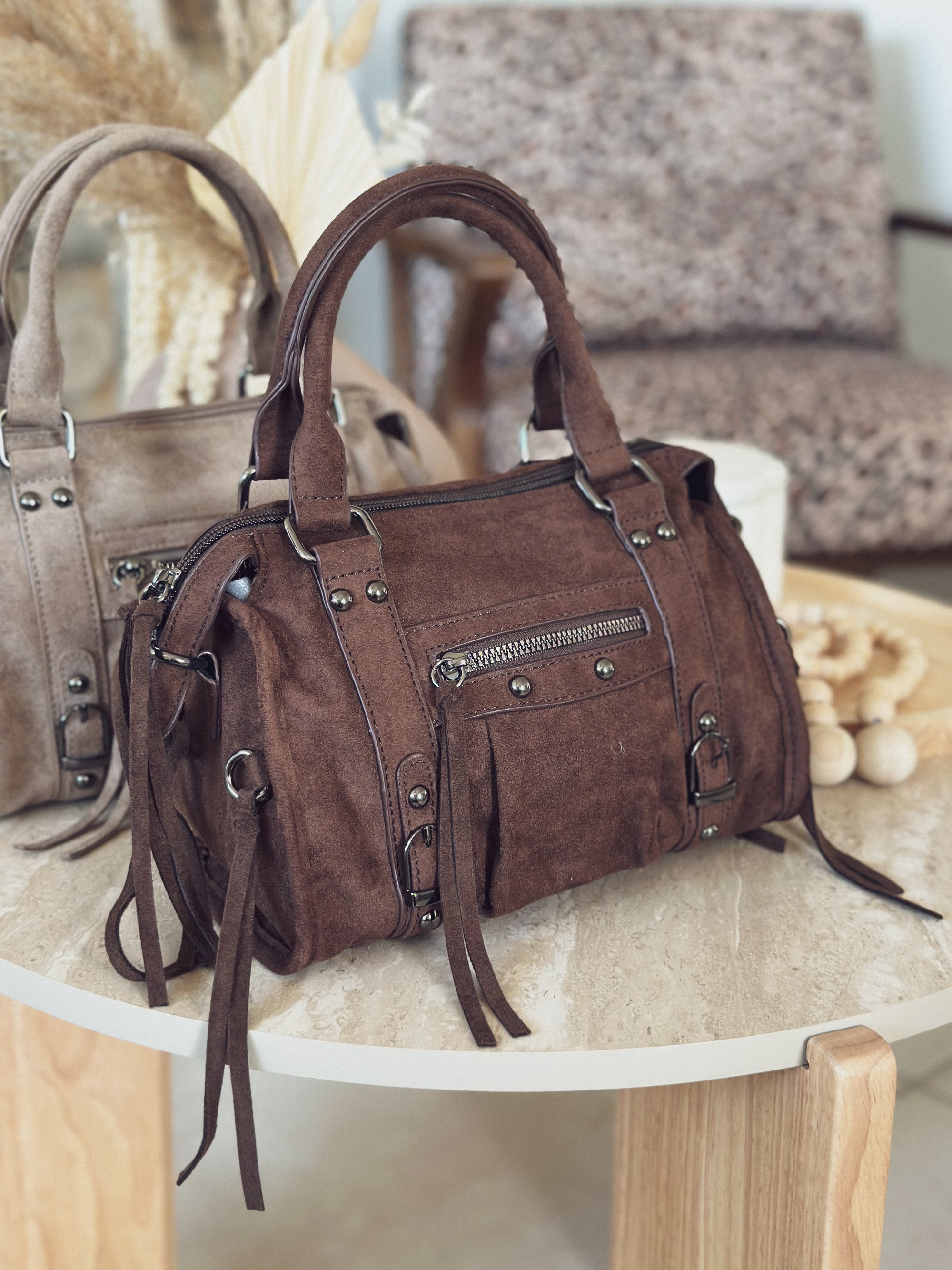 Sac Anaé – Suédine frangée