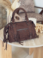 Sac Anaé – Suédine frangée