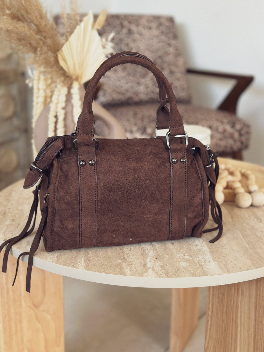 Sac Anaé – Suédine frangée