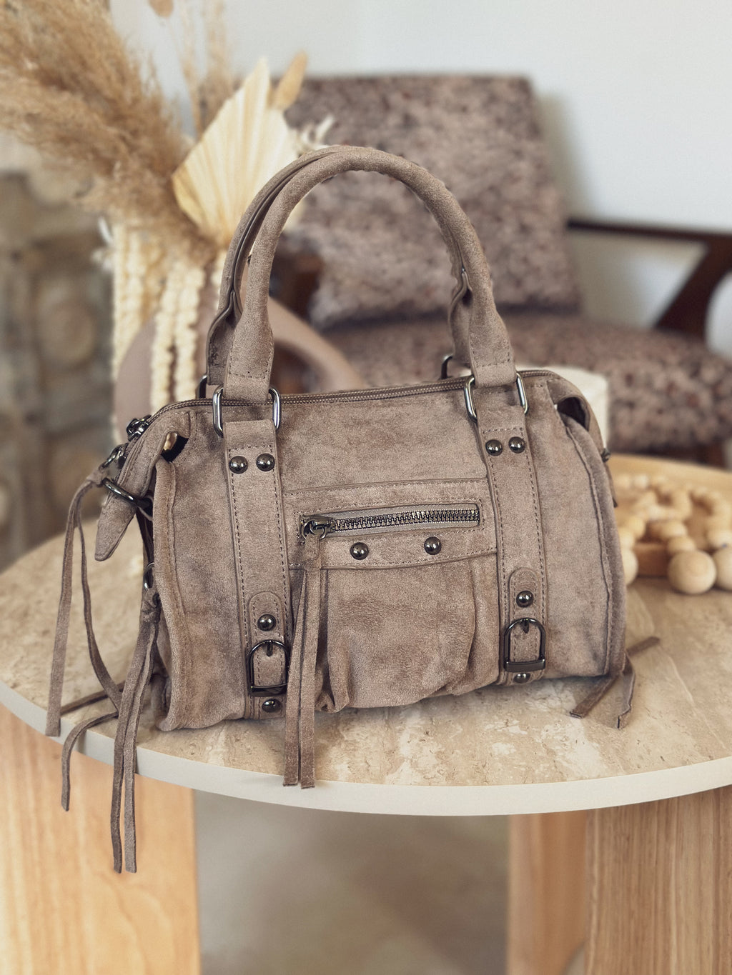 Sac Anaé – Suédine frangée