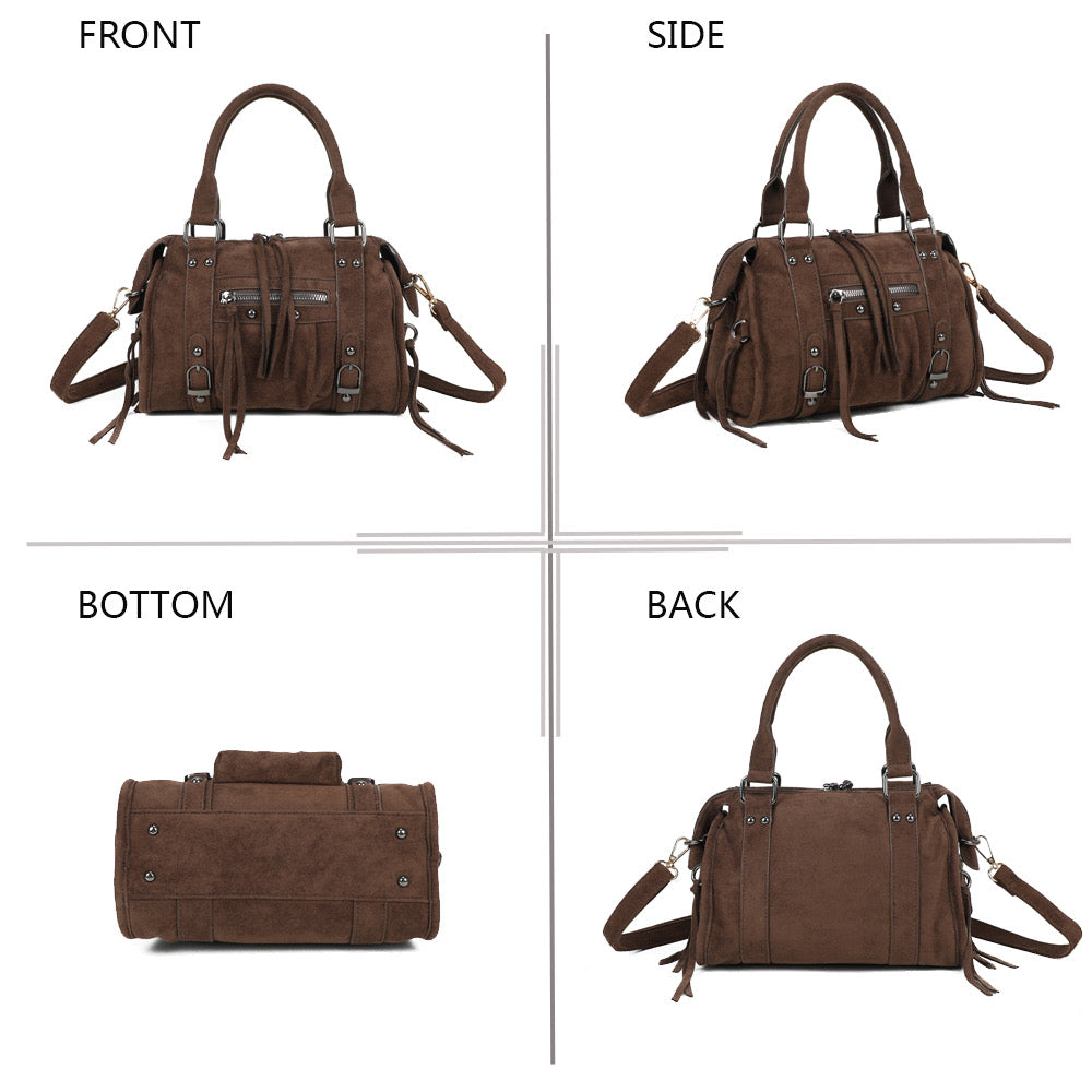 Sac Anaé – Suédine frangée